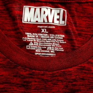 Marvel The Amazing Spider Man 2 Long Sleeve T-Shirt Red Mens Size X-Large
